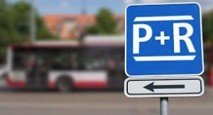 зеленая зона парковки в Праге