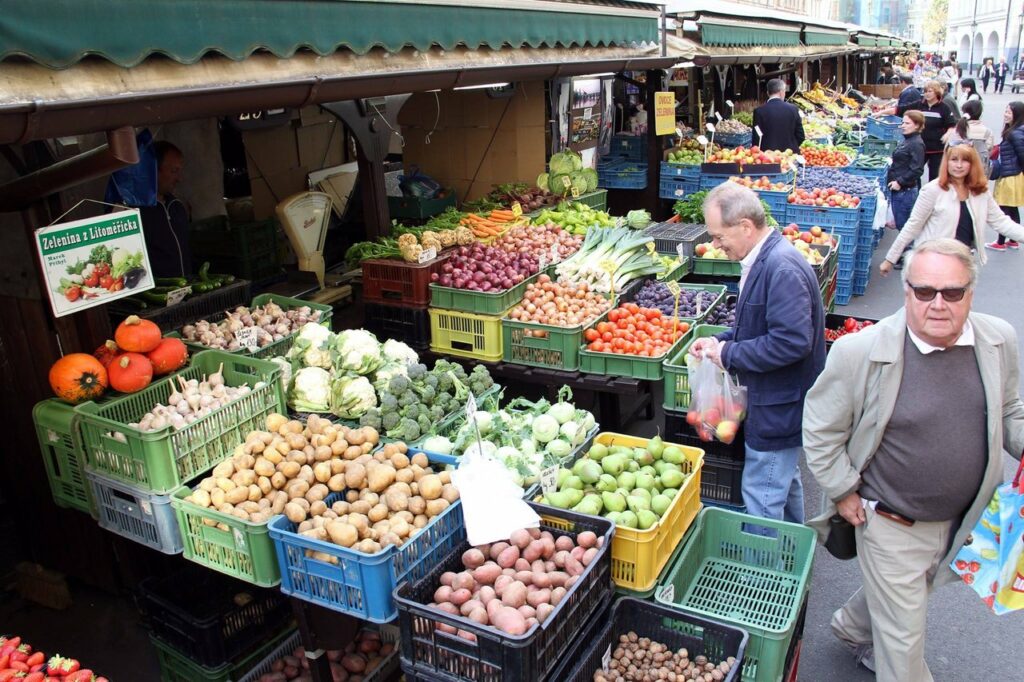 Прага Гавелский рынок