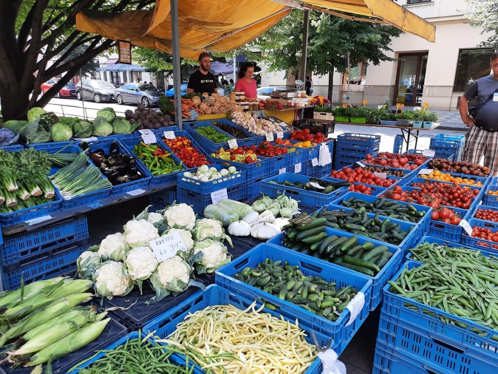 Фермерский рынок Тылак. Прага 3